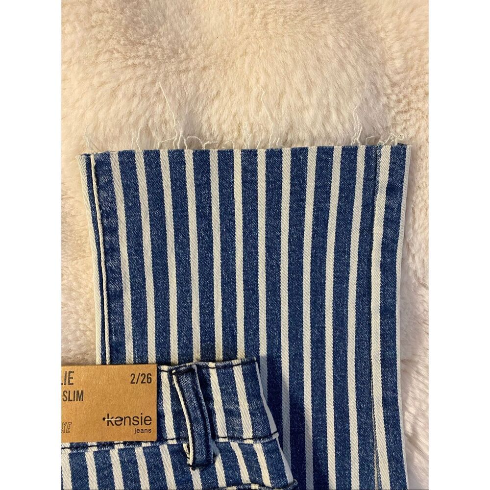 Kensie The Allie high-rise slim straight vintage luxe size 26 - Picture 9 of 15